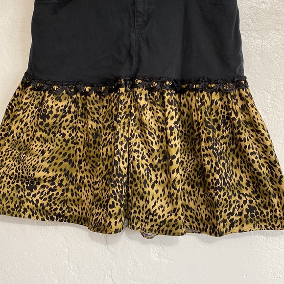 Dance skirt 2 step time! Upcycle Cherokee western dance skirt with belt size 14 - Picture 2 of 6